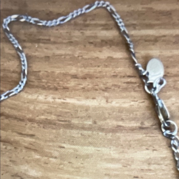 Free People  Beautyfull Real Silver Moon Necklace - Picture 3 of 7